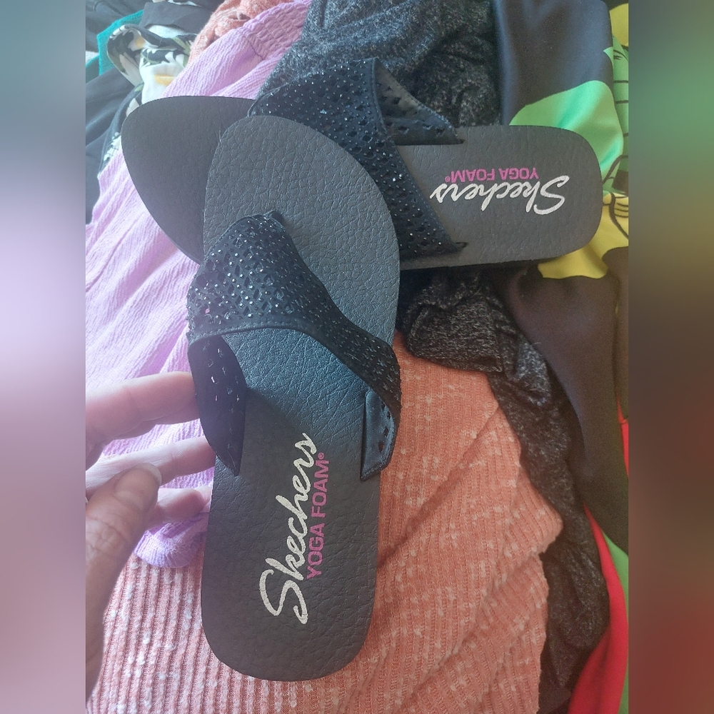 Black sandals